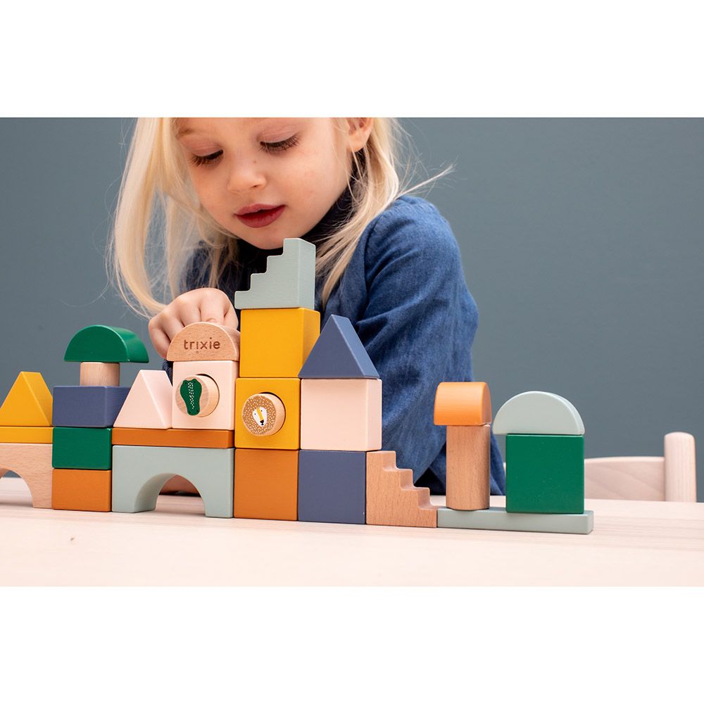 Trixie - Wooden Block City - 31Pcs