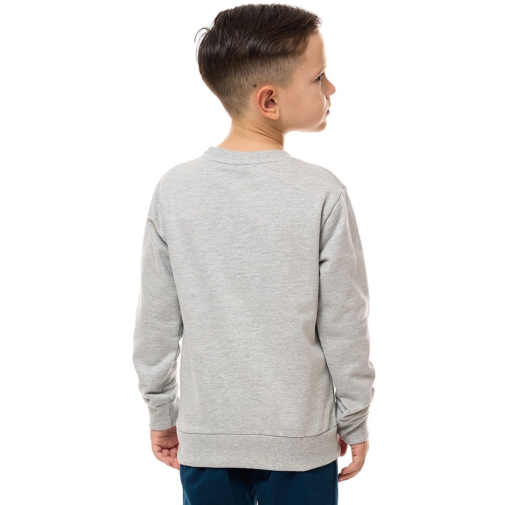 Victor and Jane - Boys' Cotton Sweatshirt - Grey