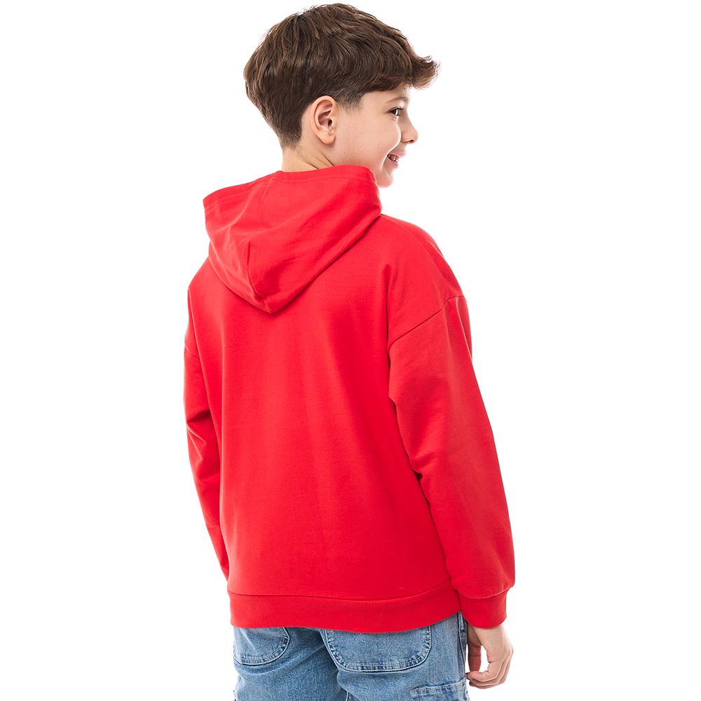 Victor and Jane - Boys' Hoodie Concept - Red