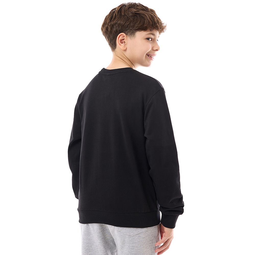 Victor and Jane - Boys' Sweatshirt Always Beyond - Black