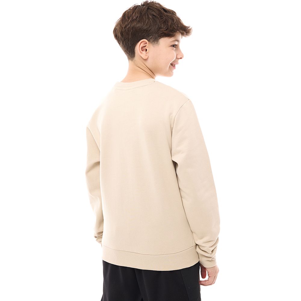 Victor and Jane - Boys' Sweatshirt Cklass Of 89 - Beige