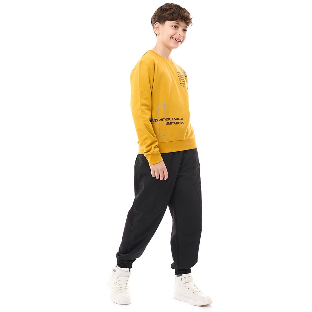 Victor and Jane - Boys' Sweatshirt - Mustard