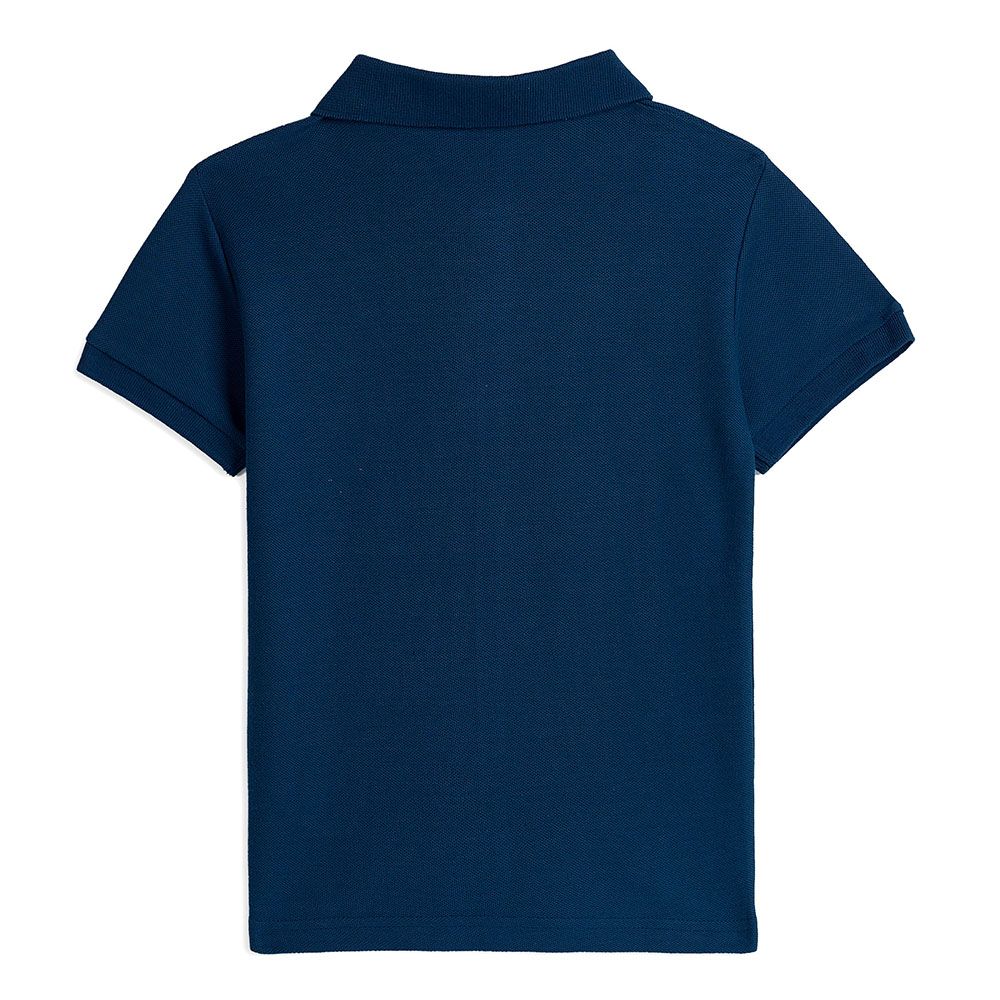 Victor And Jane - Boy's Short Sleeves Polo T-Shirt - Navy