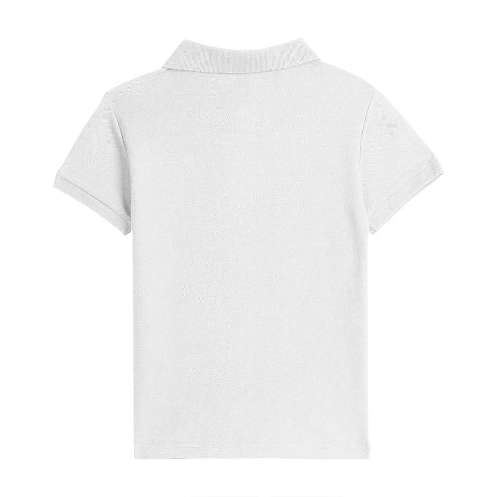 Victor And Jane - Boy's Short Sleeves Polo T-Shirt - White