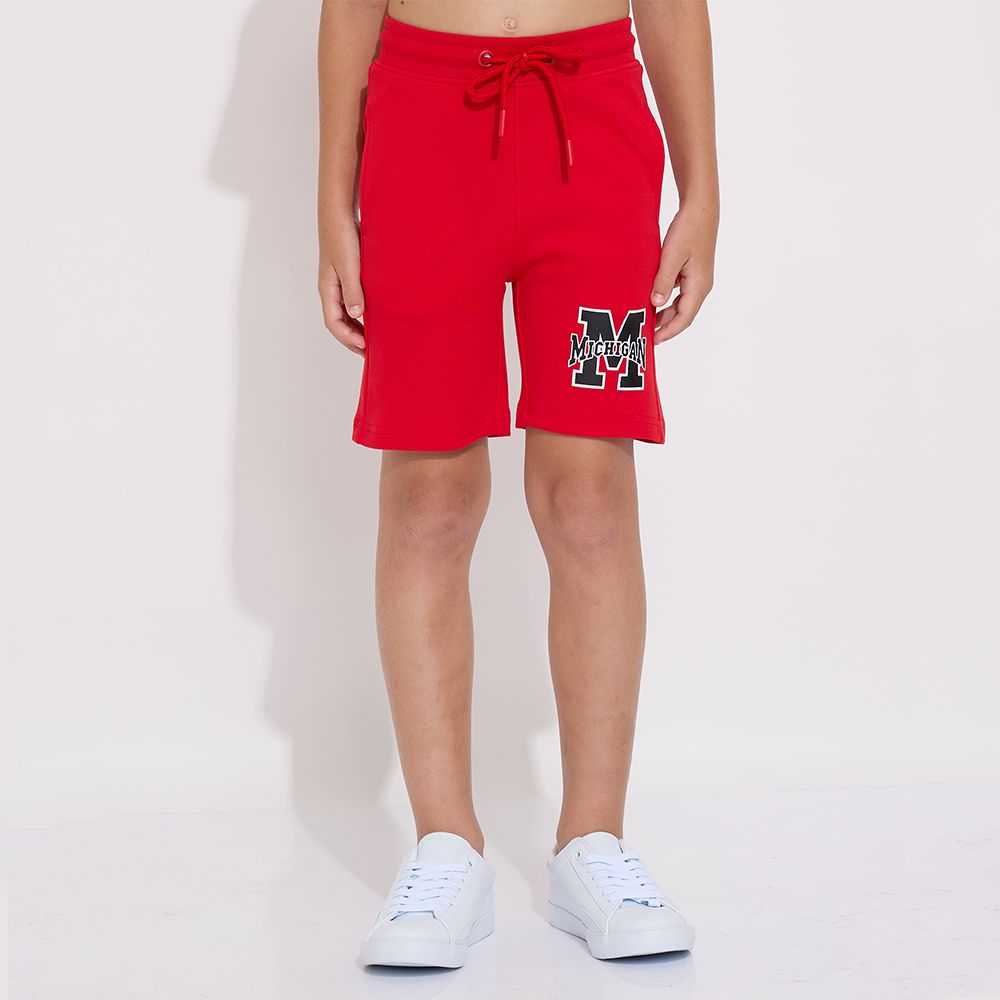 Victor and Jane - Boys' T-Shirt & Shorts Set - Red