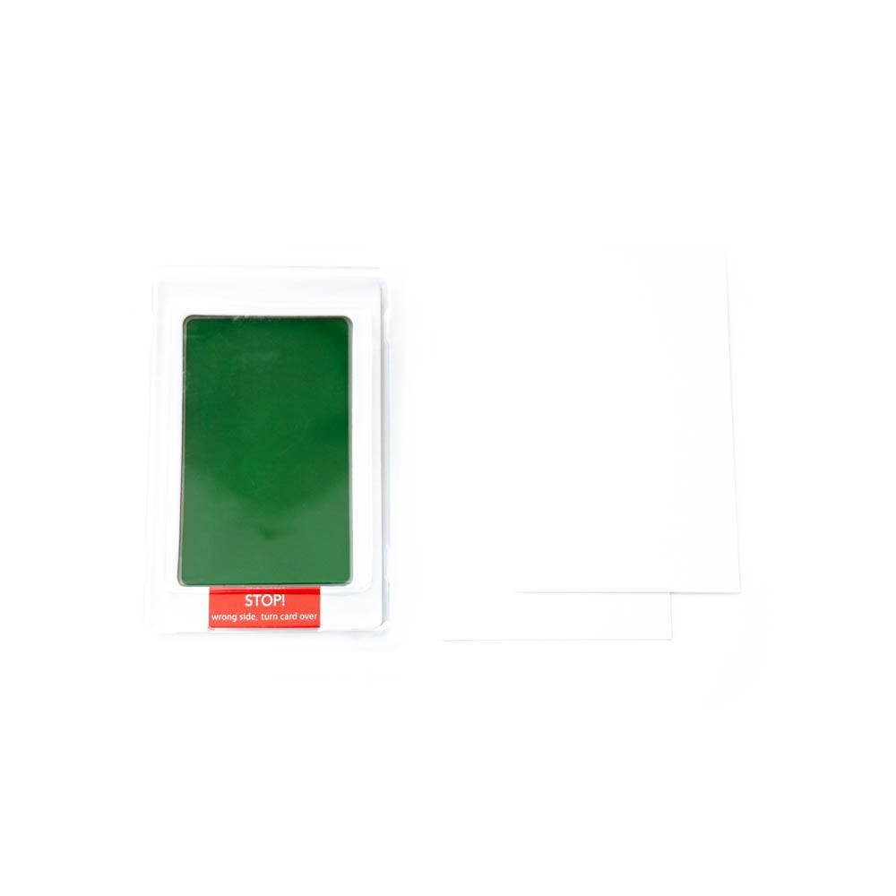 Babies Basic - Clean Fingerprint w/ Two Imprint Cards - 16cm - Dark Green