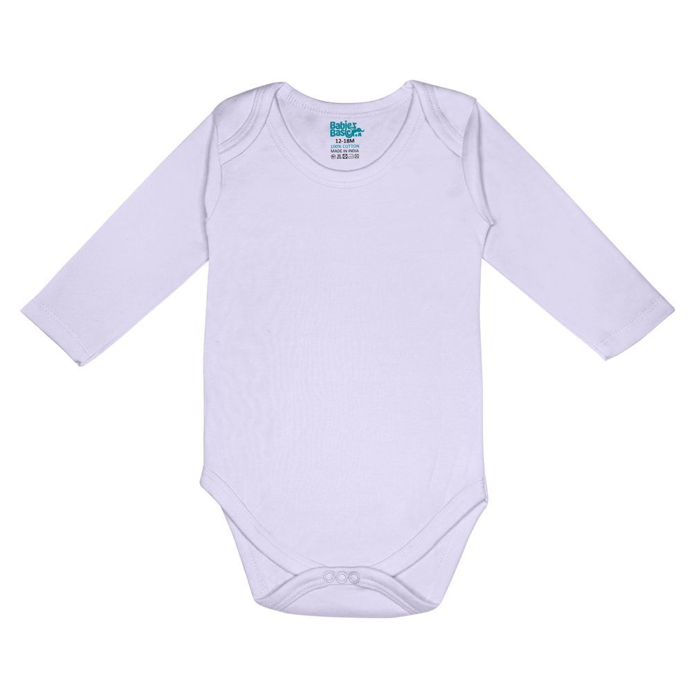 Babies Basic - 3pc-Set - Baby' Long Sleeves Bodysuit - Pink/Lavender/Light Pink