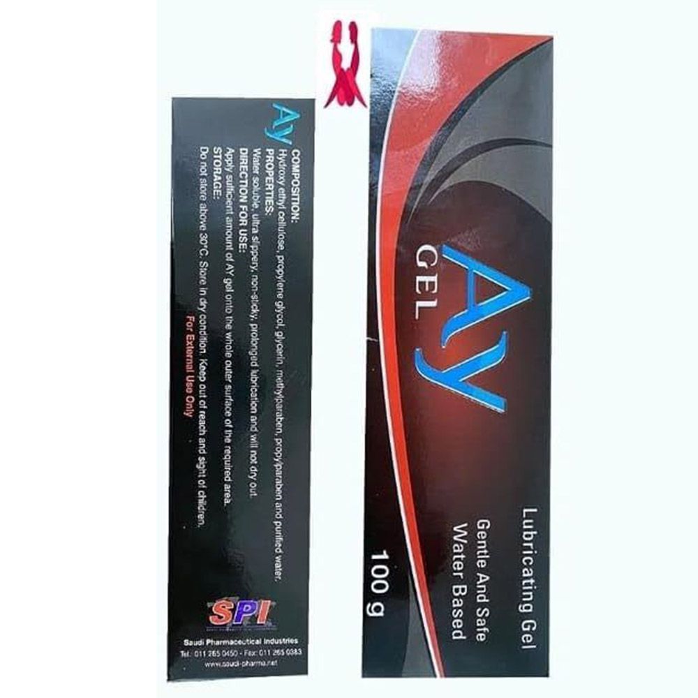 AY - Water-Based Lubricating Gel - 100 gm