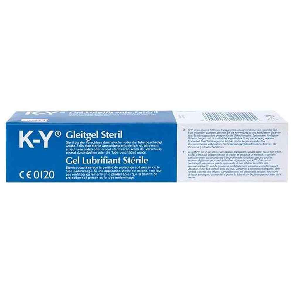 KY - Sterile Lubricating Jelly - 82 gm