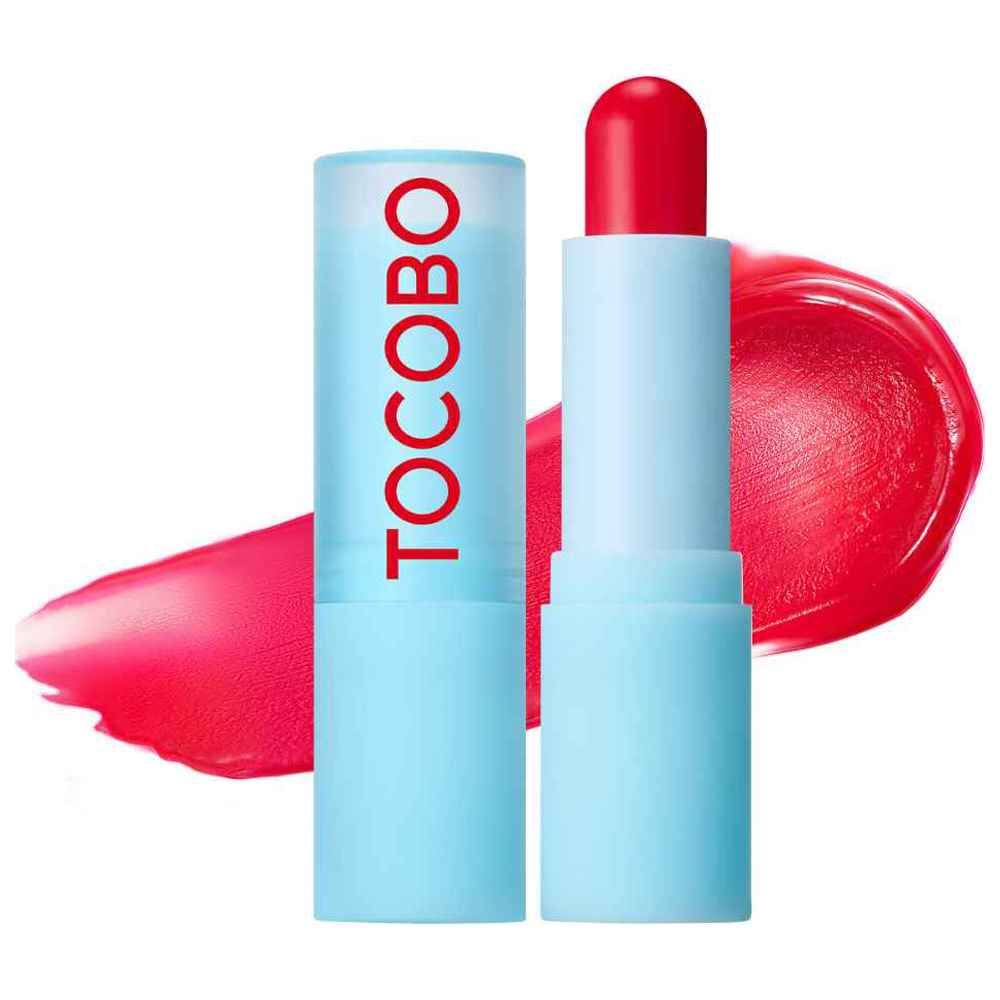 Tocobo - Glass Tinted Lip Balm - 011 Flush Cherry