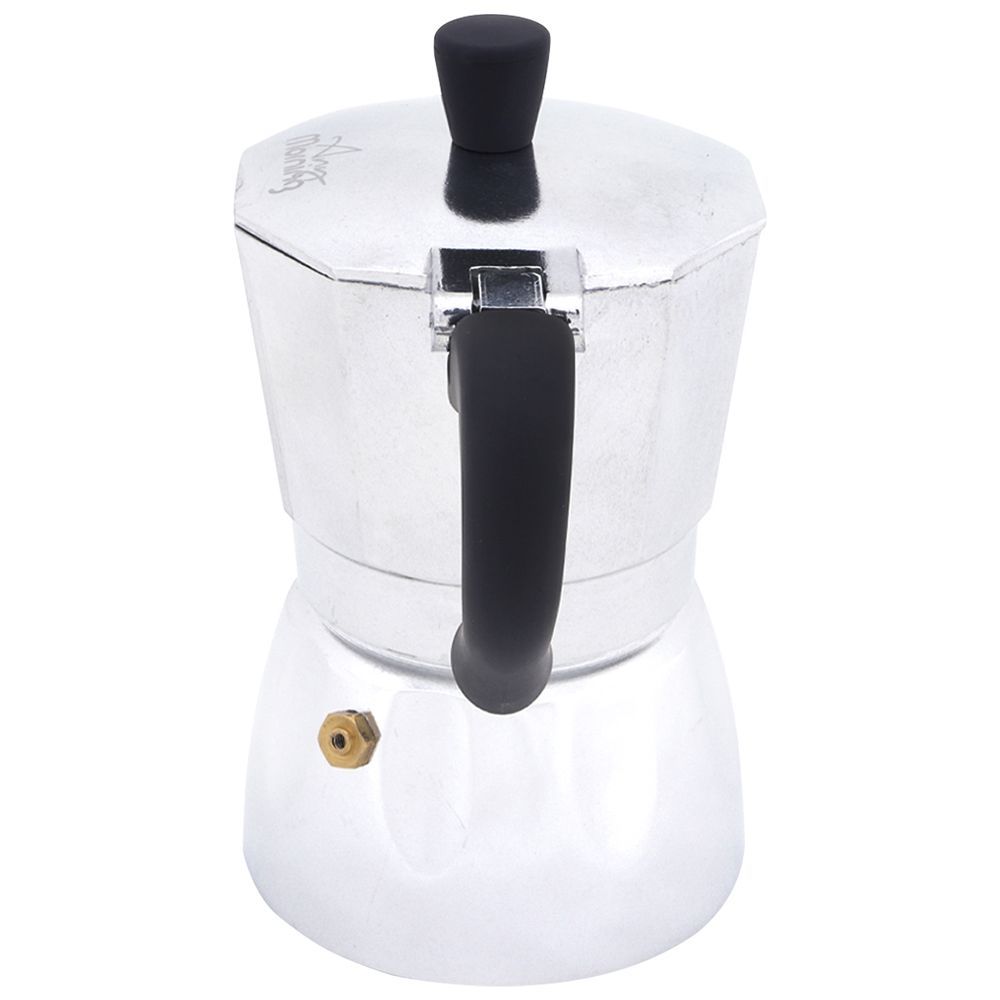 Any Morning - Hes-3 Espresso Maker - 120ml - Silver