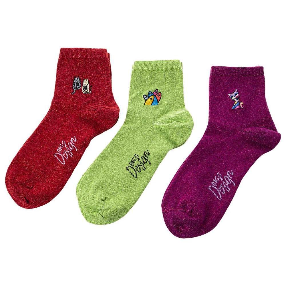 Biggdesign - 3pc-Set - Glitter Socks Set