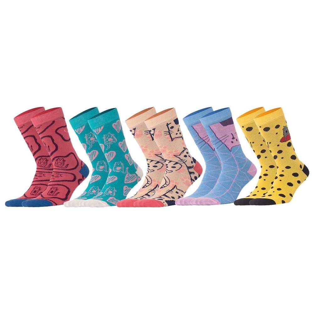 Biggdesign - 5pc-Set - Cats Women Socket Socks