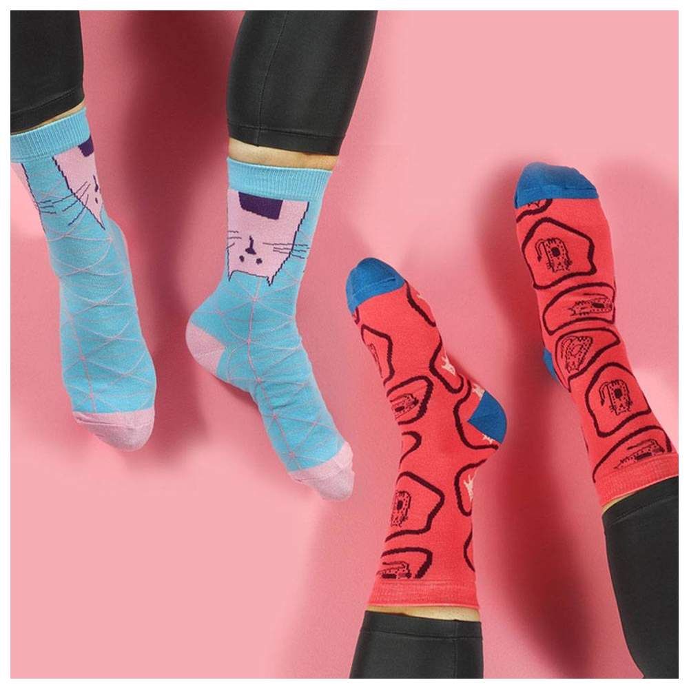 Biggdesign - 5pc-Set - Cats Women Socket Socks