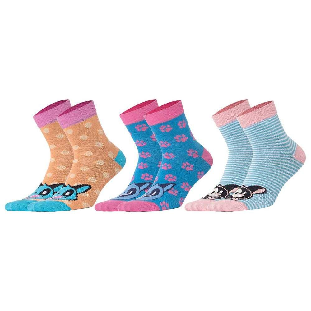 Biggdesign - 5pc-Set - Dogs Women Socket Socks