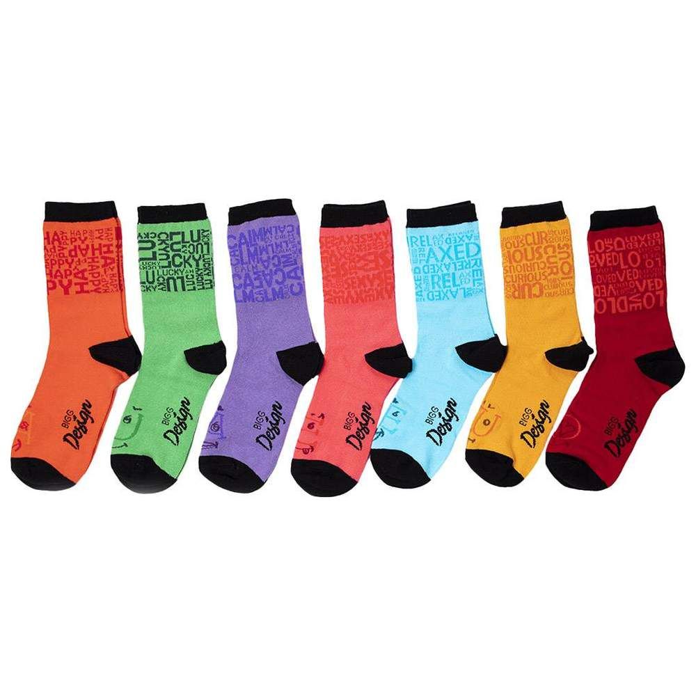 Biggdesign - 7pc-Set - Moods Up Female Socket Socks