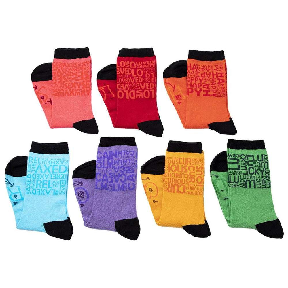 Biggdesign - 7pc-Set - Moods Up Female Socket Socks