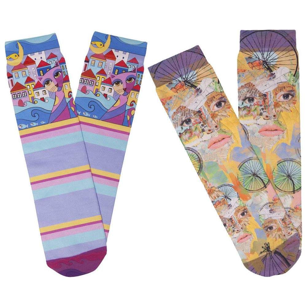 Biggdesign - 2pc-Set - Cats Women's Socks