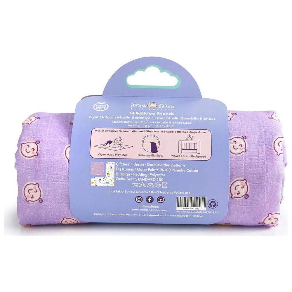 Milk&Moo - Friends Baby Muslin Swaddle Blanket