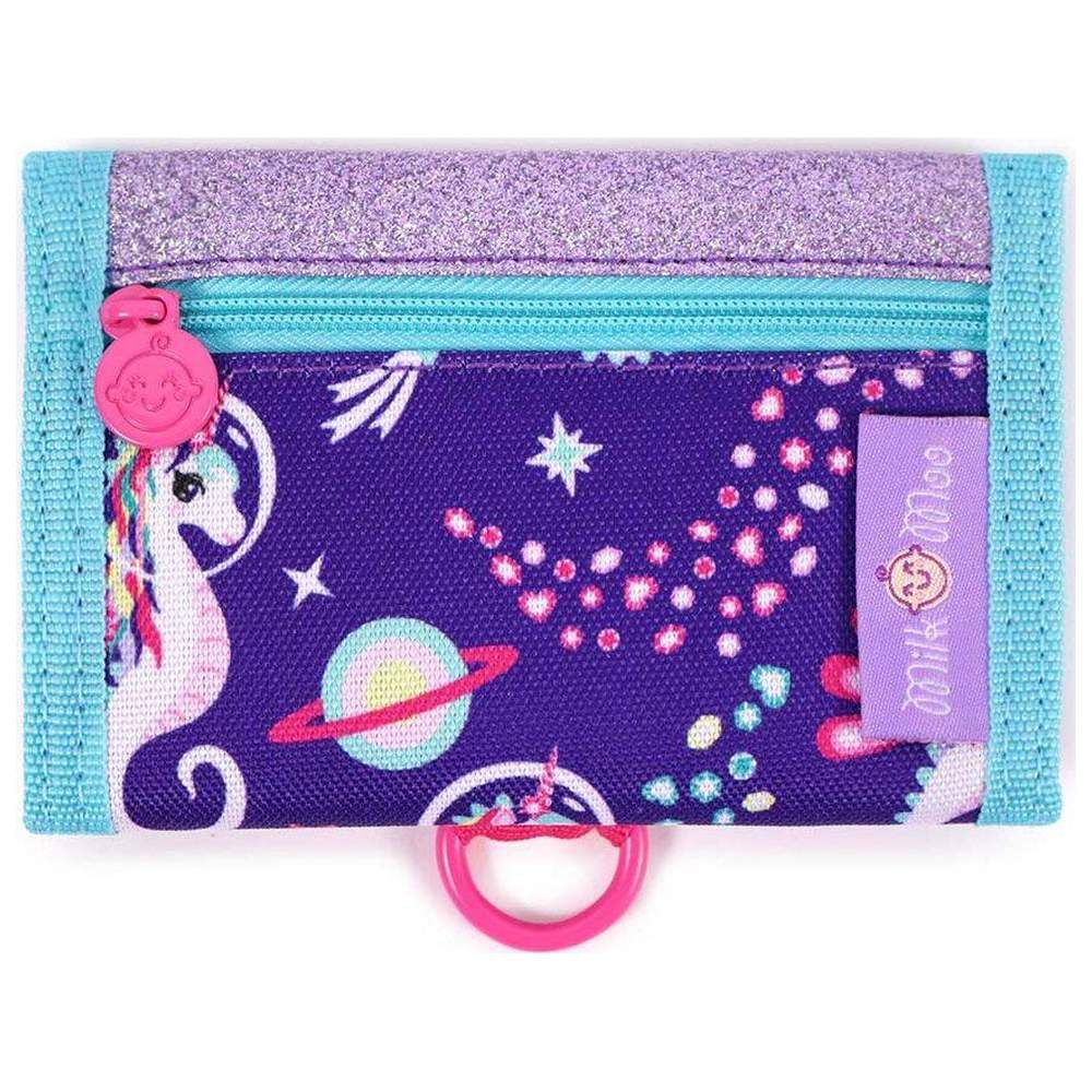 Milk&Moo - Unicorn Wallet And Coin Purse - Purple