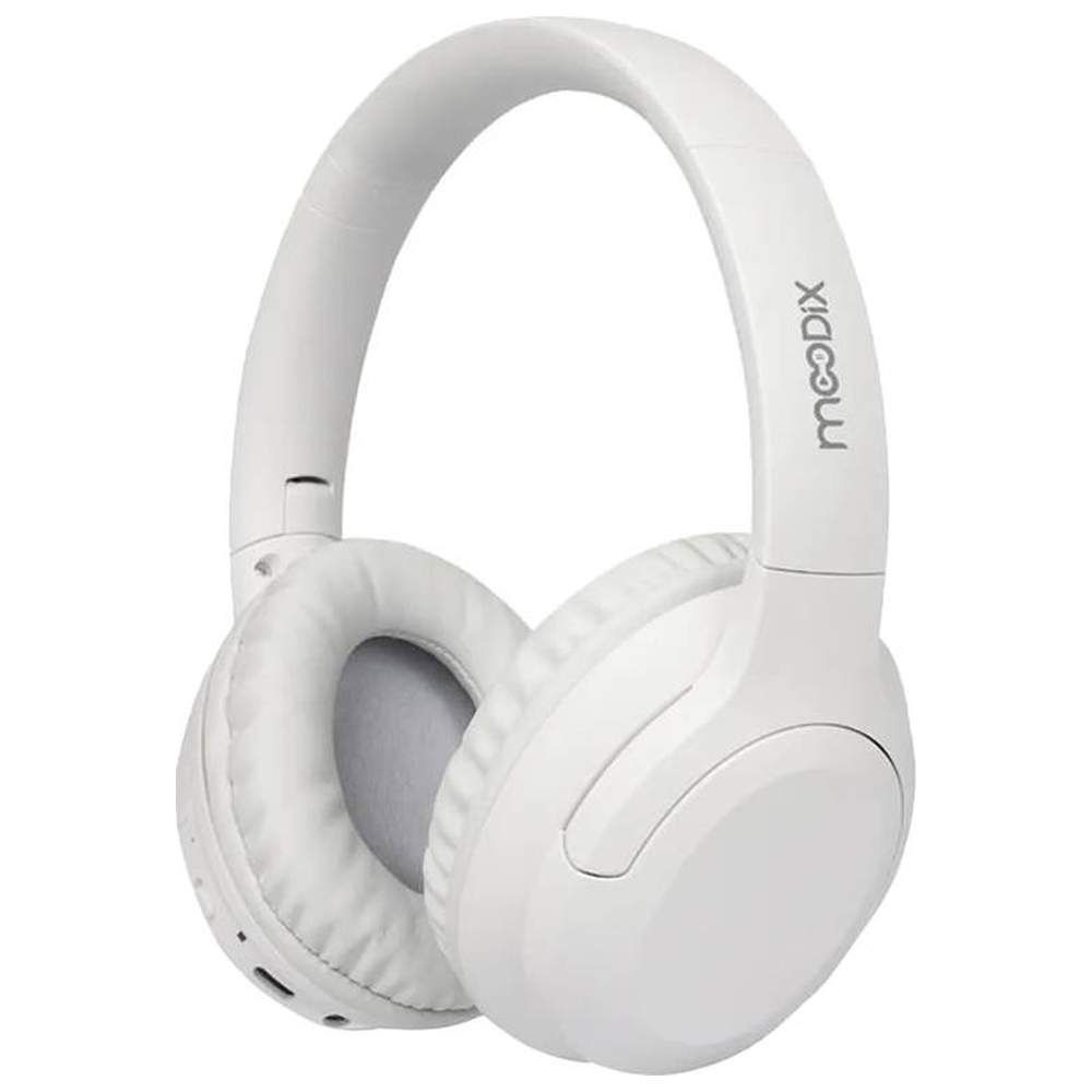 Moodix - Anc Bluetooth On-Ear Headphones - White