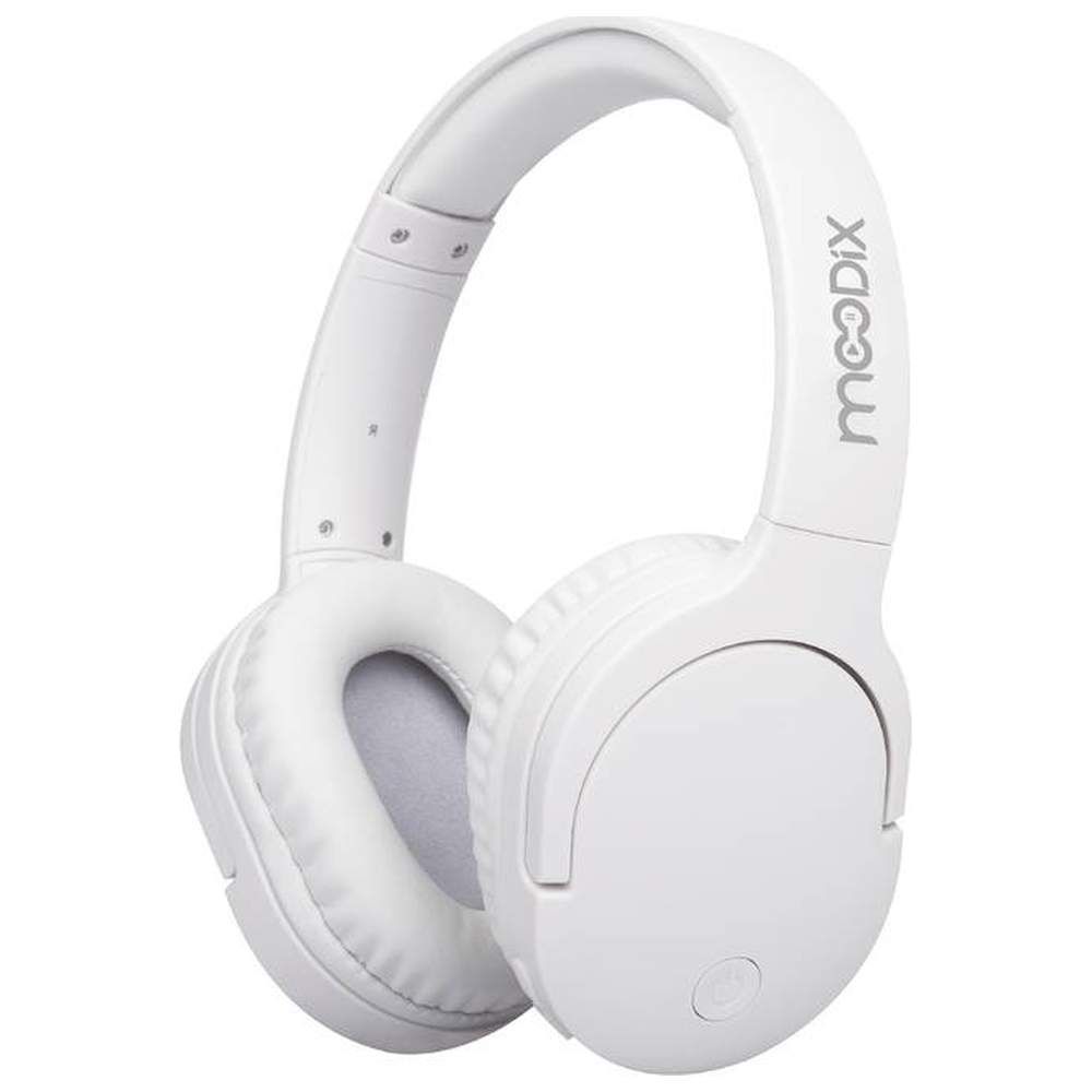 Moodix - Bluetooth On-Ear Headphones - White