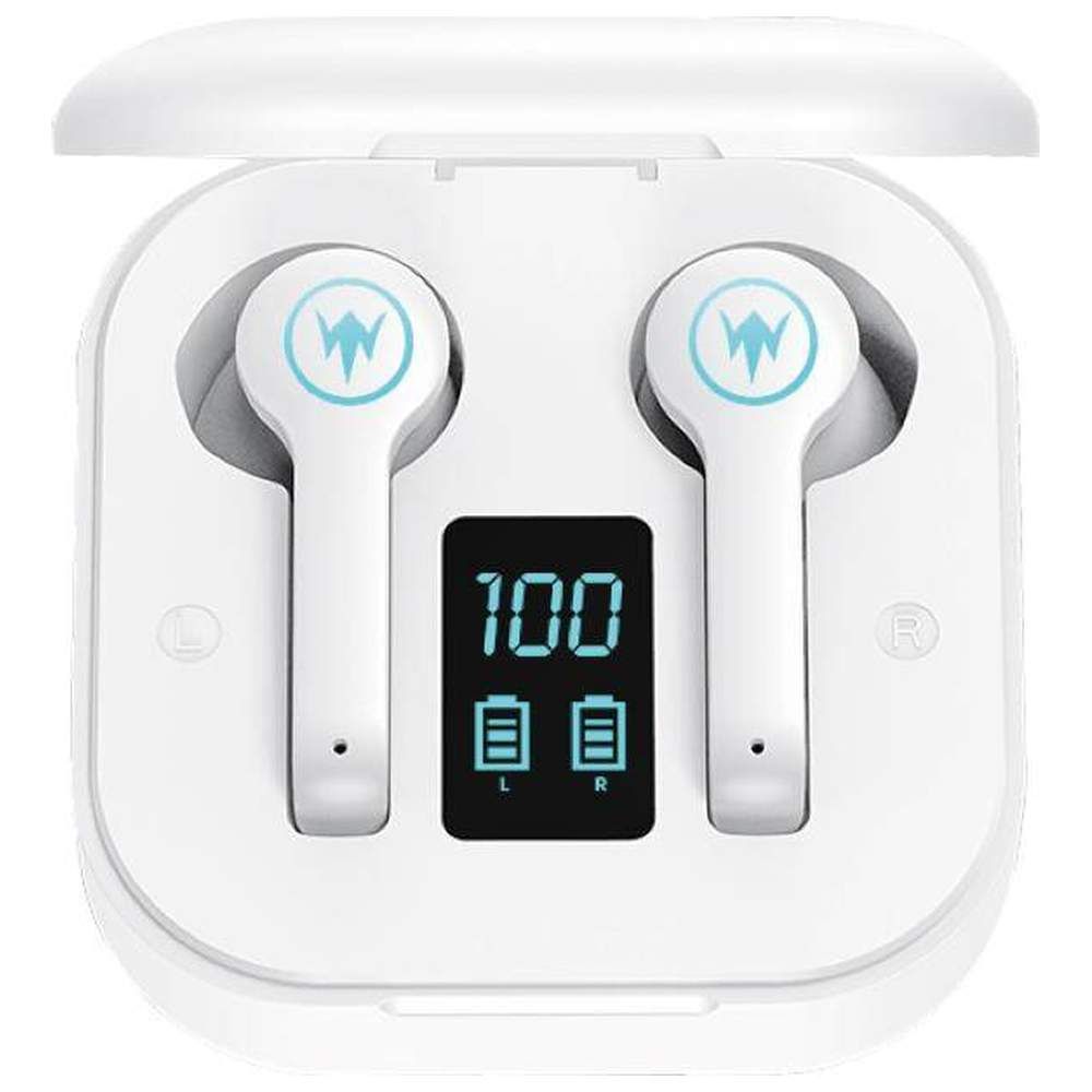 Moodix - Ki23K49 Bluetooth Earbuds - White