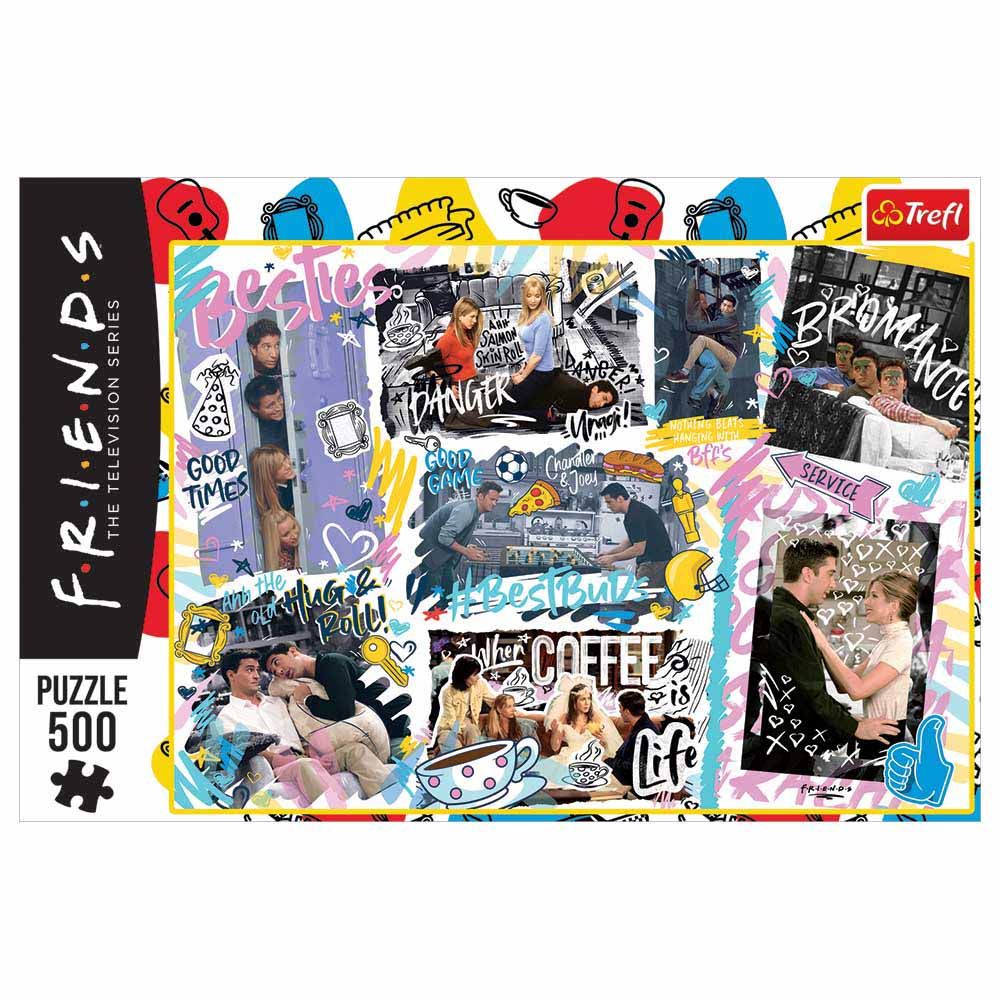 Friends - Friends Collage Puzzle - 500pcs