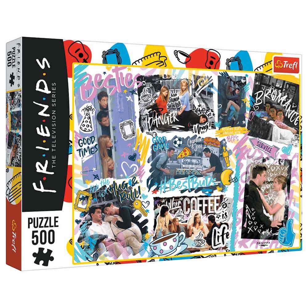 Friends - Friends Collage Puzzle - 500pcs