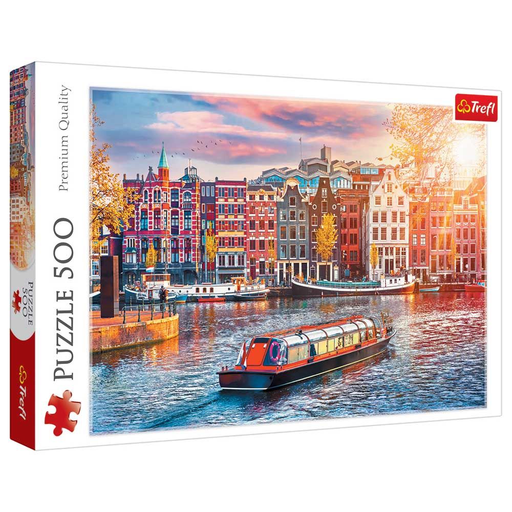 Trefl Puzzle - Amsterdam Netherlands Puzzle - 500pcs