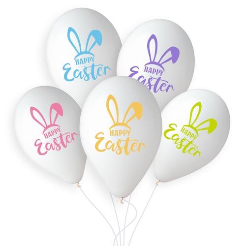 Gemar - 13 Inch Easter Bunny Latex Balloon