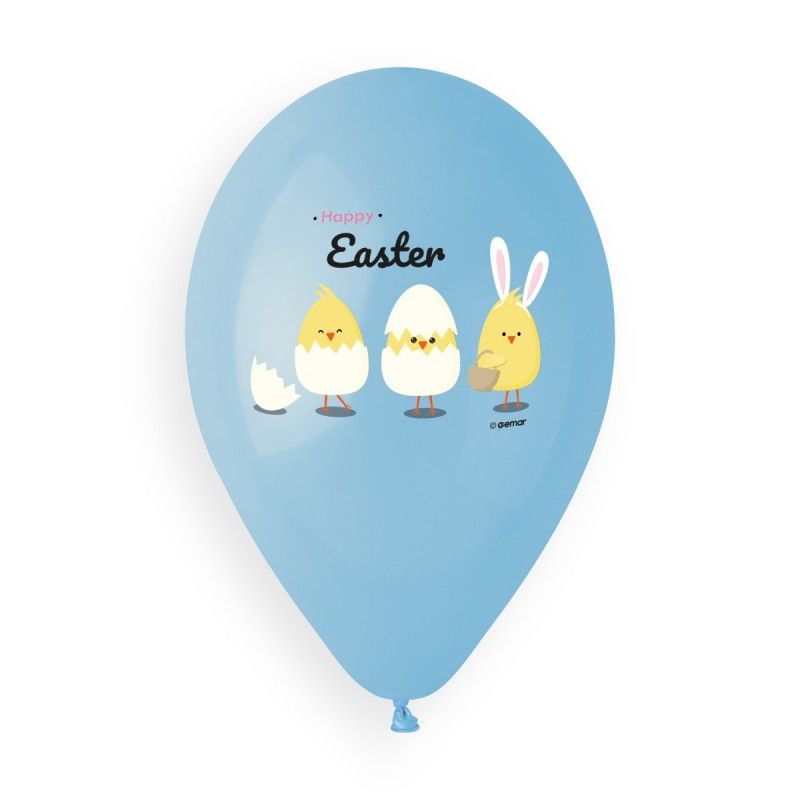 Gemar - 13 Inch Happy Easter Latex Balloon