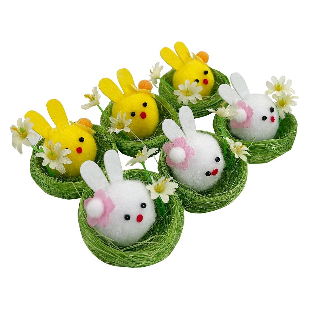 Party Magic - Easter Bunnies 5.5cm - 6pcs/Box