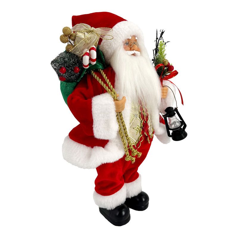 Christmas Magic - Standing Santa - 30 cm