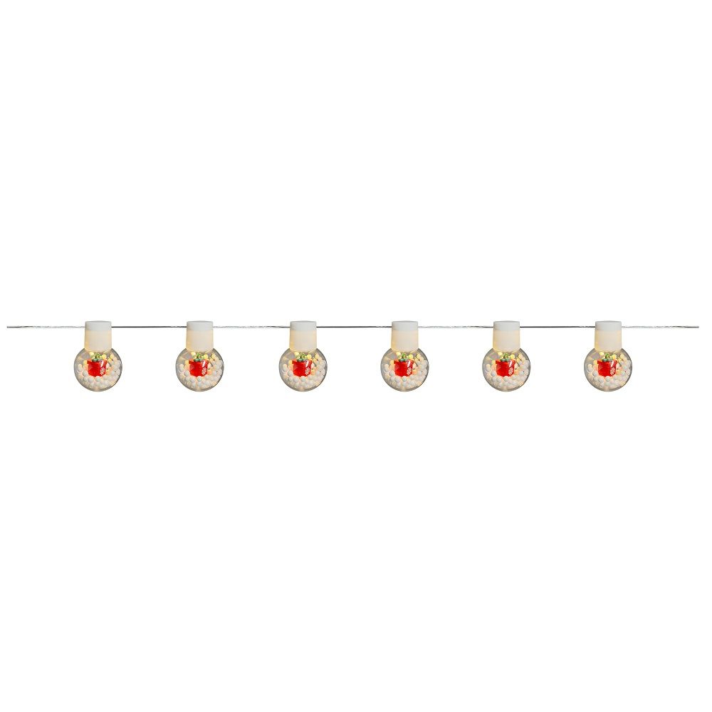 Christmas Magic - 10 LED Decorated Light - Gift Design - Warm White - 1.8 m