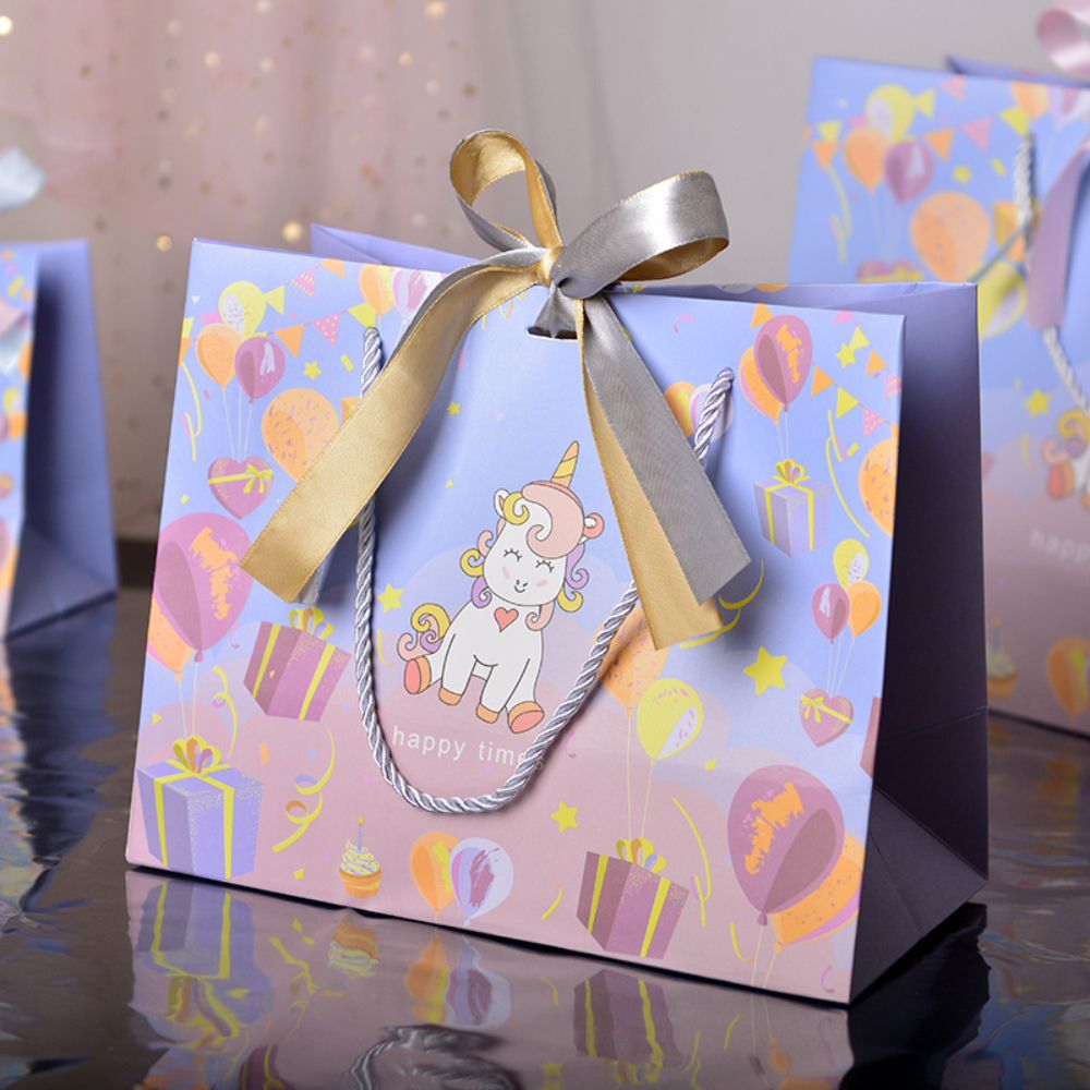 Y-PaperCo. - Unicorn Paper Gift Bag - 3pcs - Medium