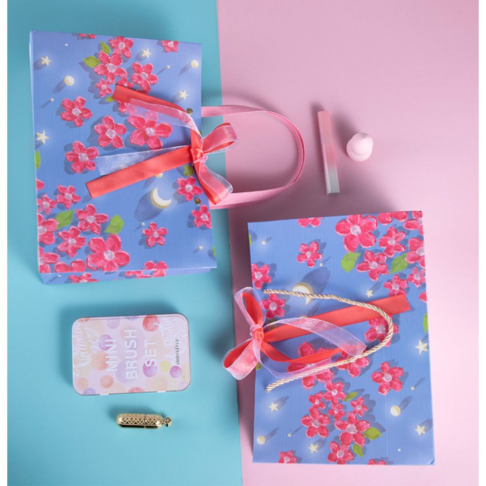 Y-PaperCo. - Gift Bag - Large - 2pcs - Beautiful Cherry Blossoms