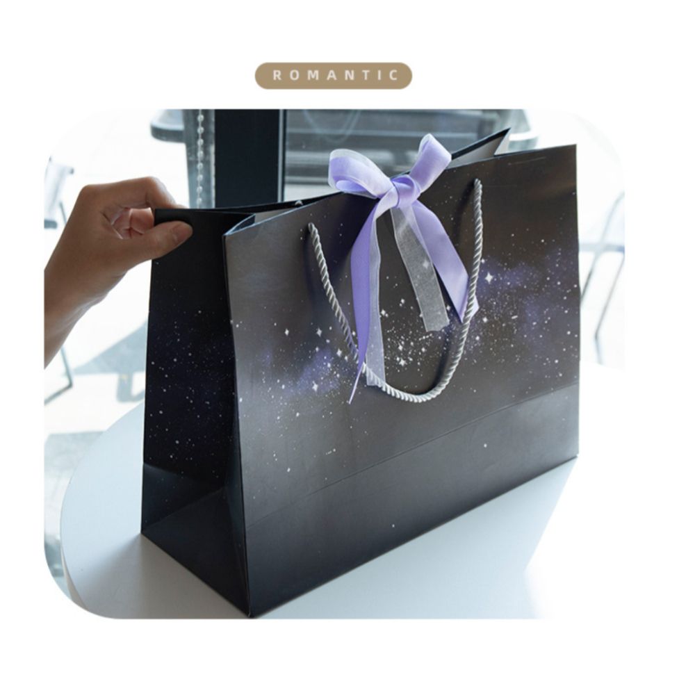 Y-PaperCo. - Gift Bag - Large - 2pcs - Starry Night