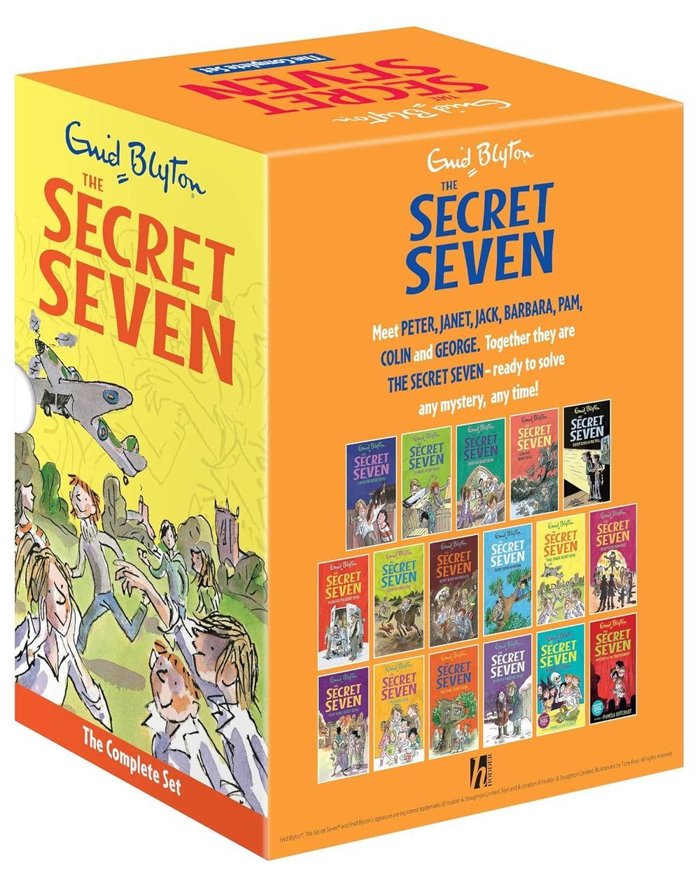 مجموعة كتب Secret Seven Books - عدد 17 كتاب