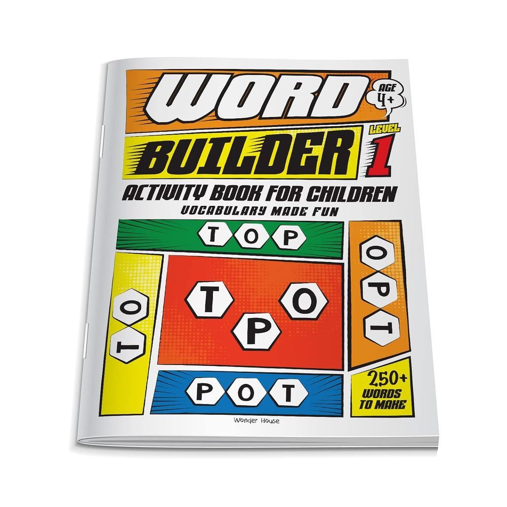 Word Builder Activity Book For Children - Level 1