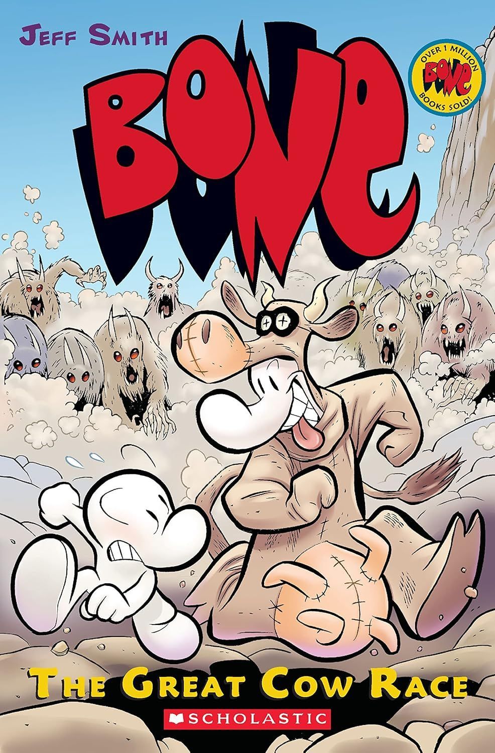 رواية مصورة Bone Graphic Novel: The Great Cow Race