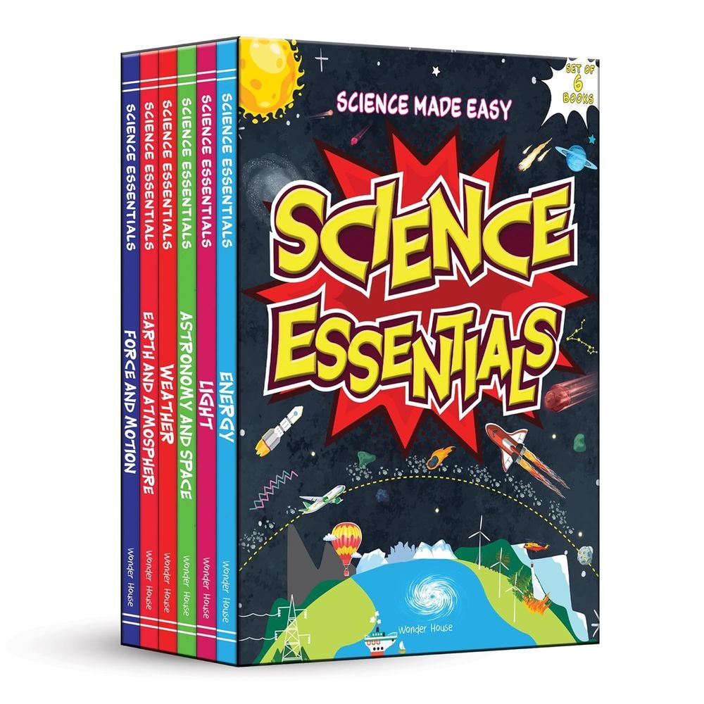 Science Essentials: Science Made Easy - مجموعة من 6 كتب