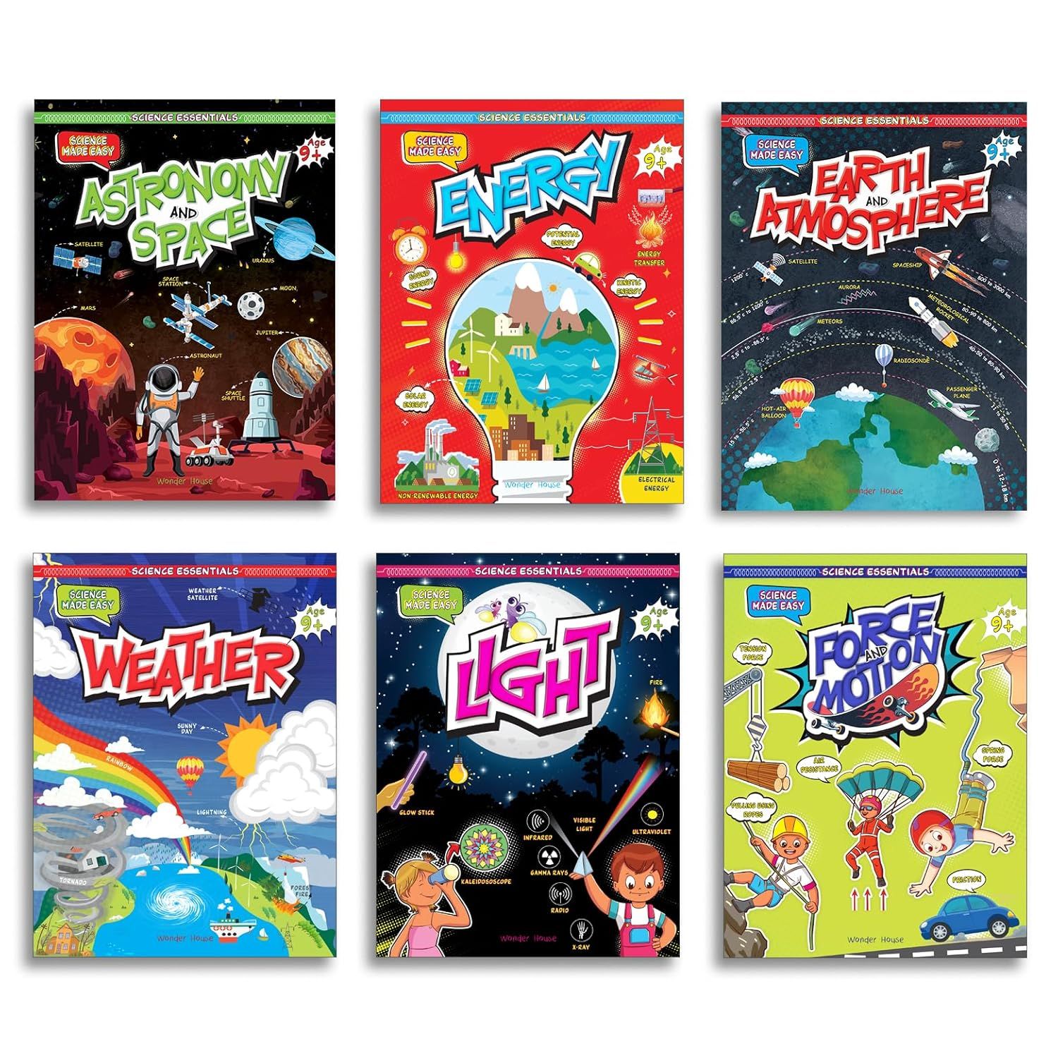 Science Essentials: Science Made Easy Books - Pack of 6