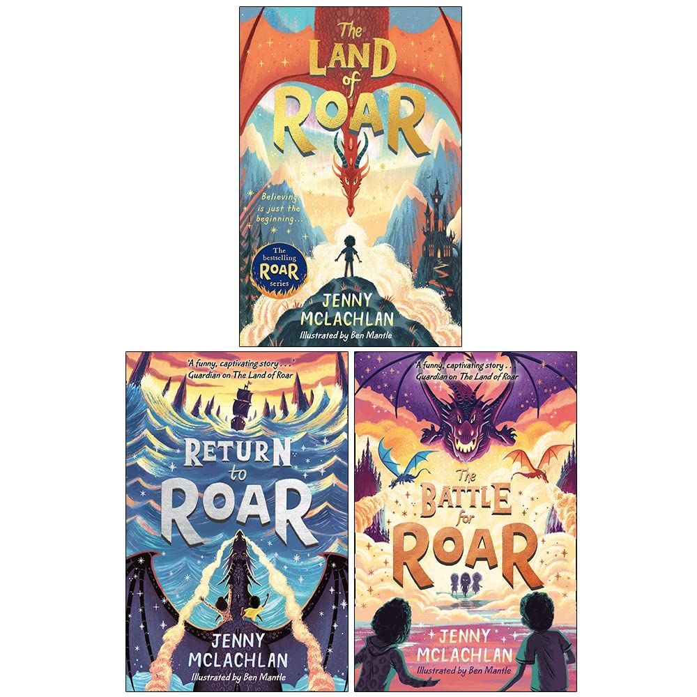 مجموعة كتب The Land of Roar Series Books - عدد 3 