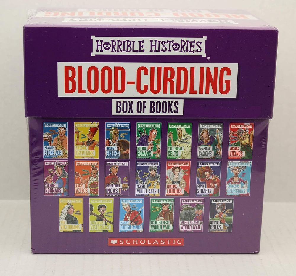 مجموعة كتب Horrible Histories: Blood-Curdling Books - عدد 20