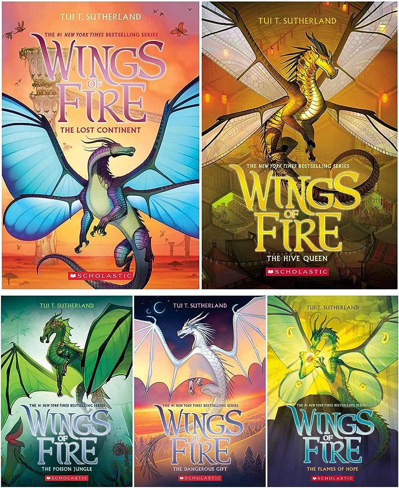 مجموعة كتب Wings Of Fire Boxset: Books 11 To 15