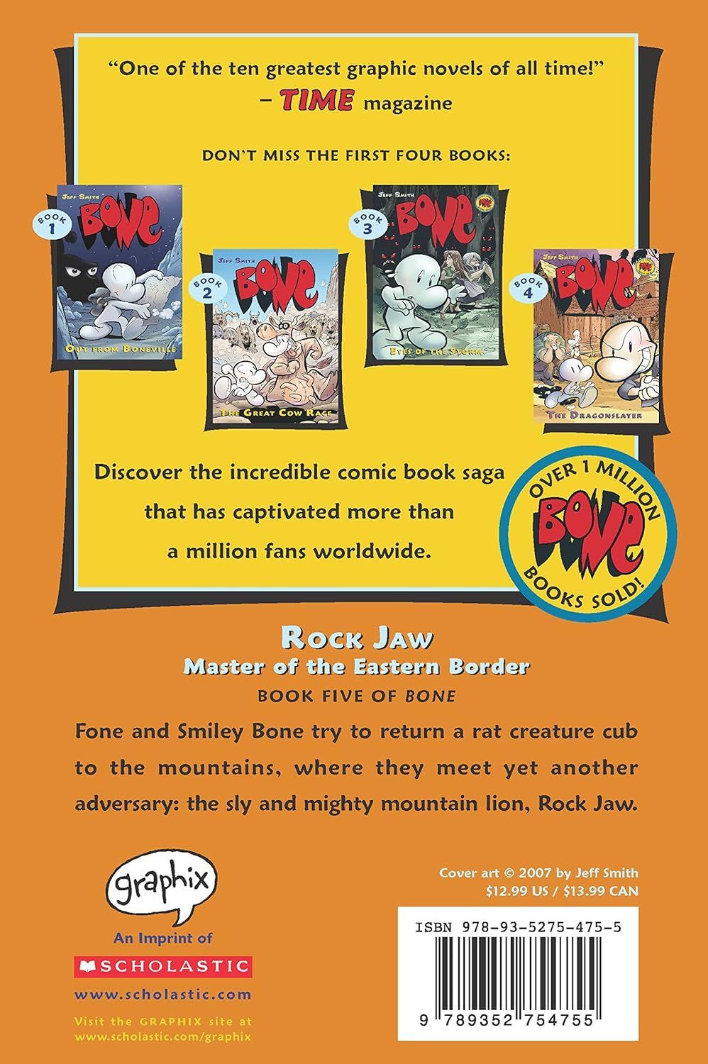 Bone Graphic Novel: Rock Jaw - Master Of The Eastern Border