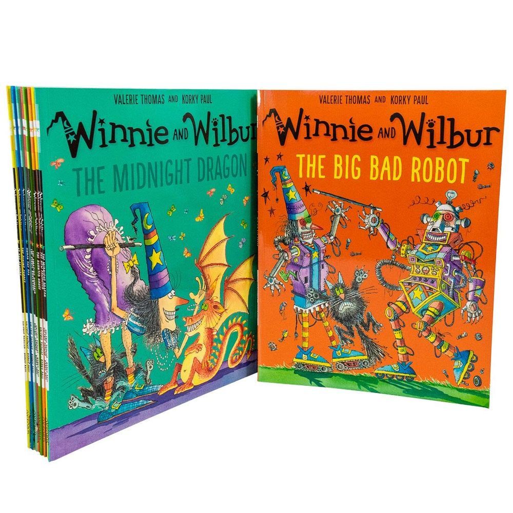 Winnie And Wilbur Series 16 Books Collection Set