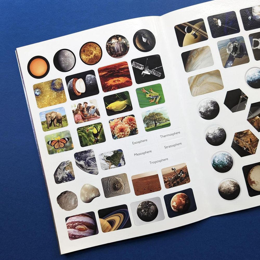 Sticker Book - Discover Planets