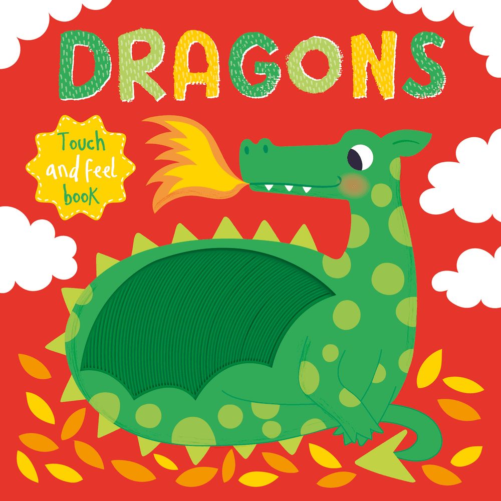 كتاب Touch And Feel Book - Dragons